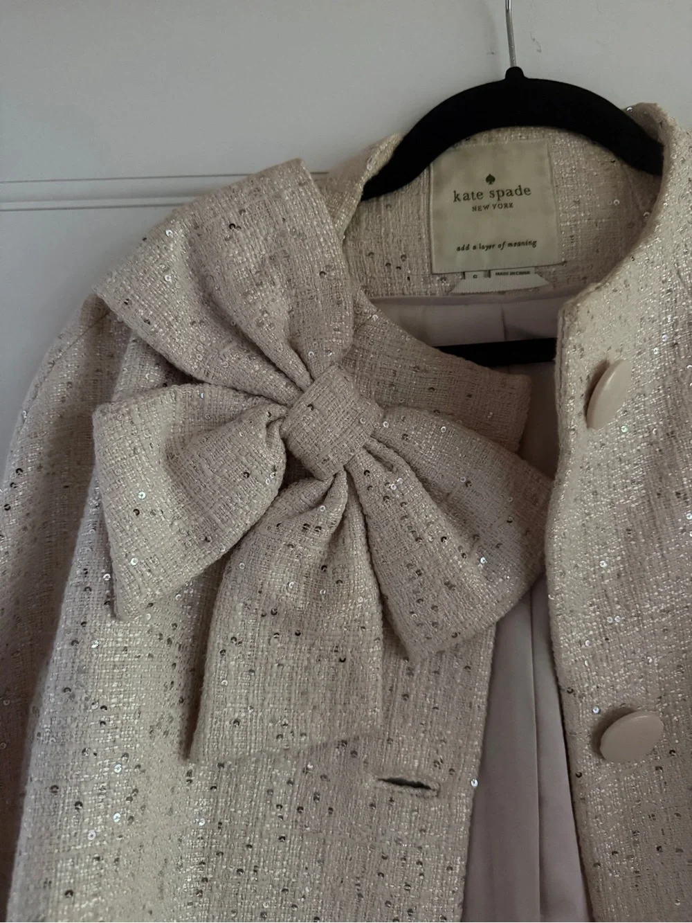 kate spade chic cream